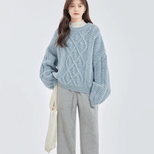 Cable-Knit Sweater