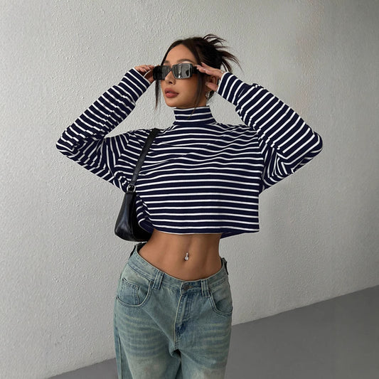 Striped Long Sleeve Top