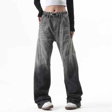 Tie-dye Gradient Denim