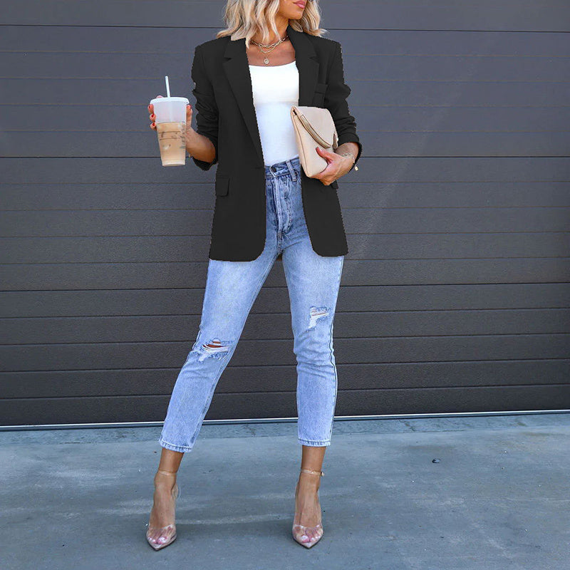 Open Front Jacket Blazer