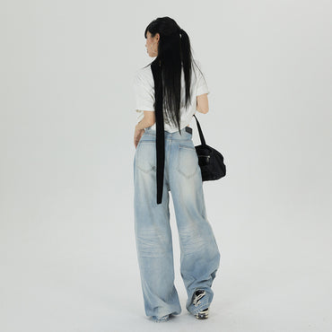 Mop High-Waist Loose Fit Jeans
