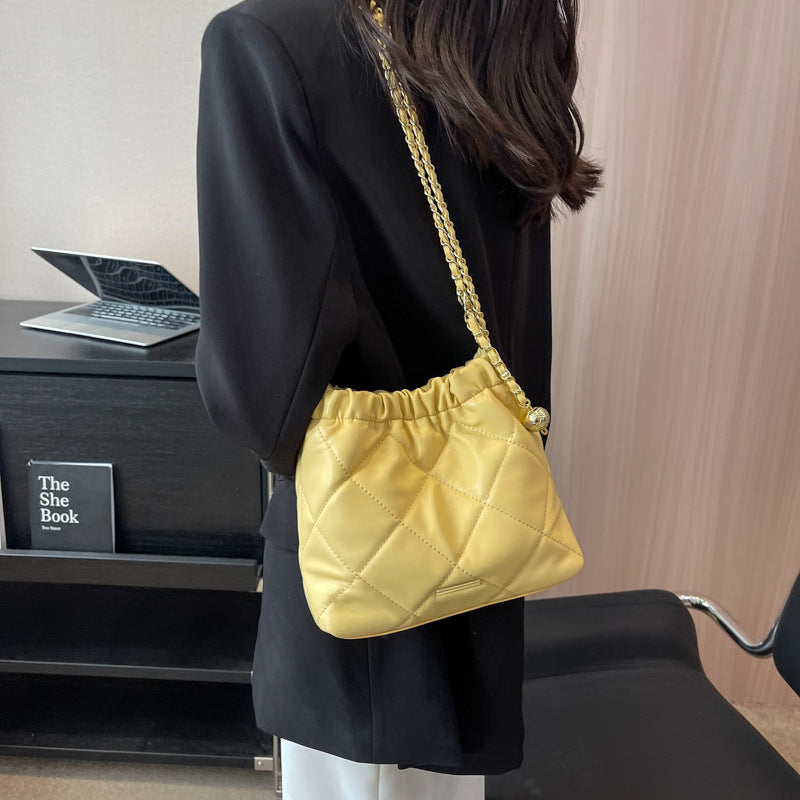 Rhombus Shoulder Bag Chain