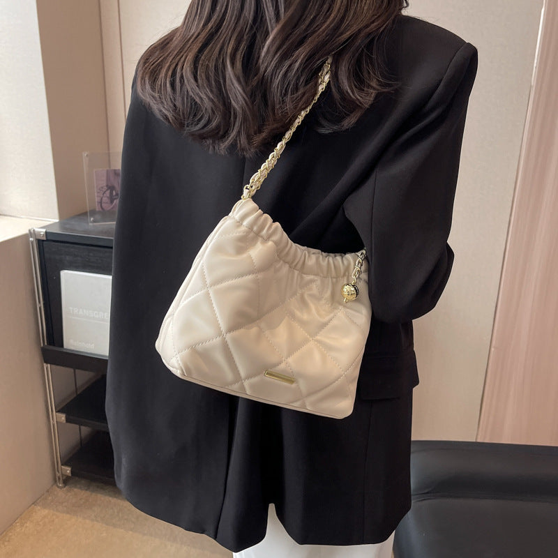 Rhombus Shoulder Bag Chain