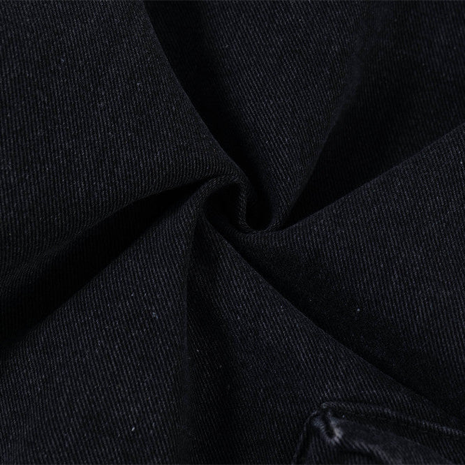 Multi-Pocket Workwear Denim