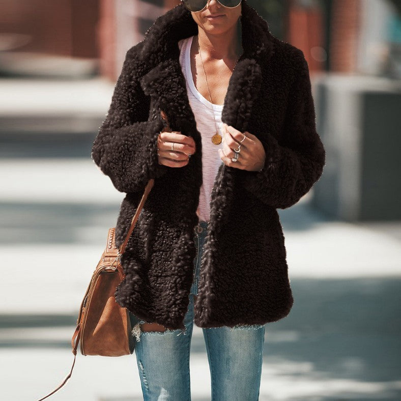 Fluffy Furry Faux Fur Jackets