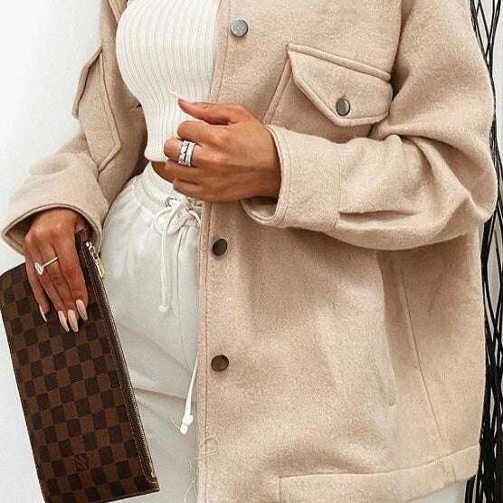 Collar Coat Streetwear Jacket