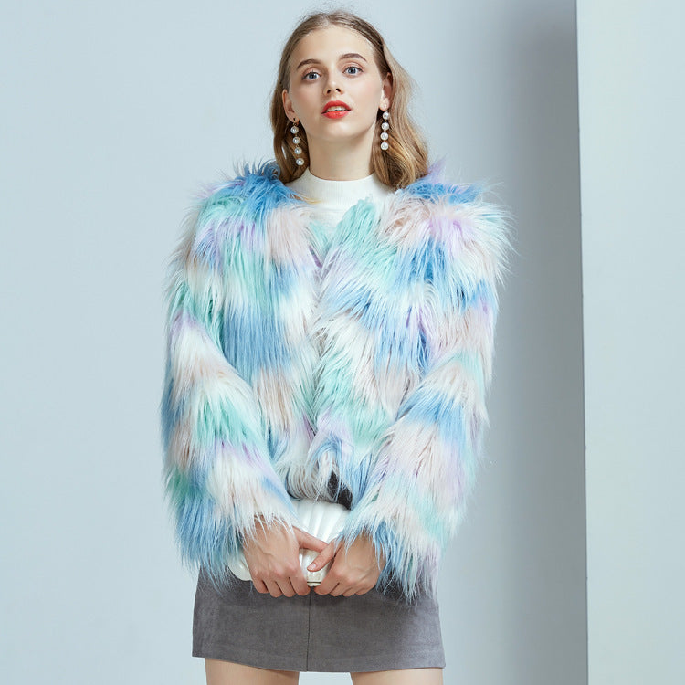 Women Faux Fur Coat