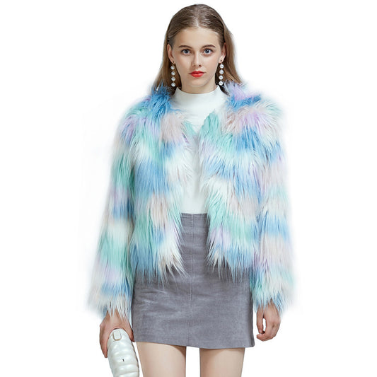 Women Faux Fur Coat