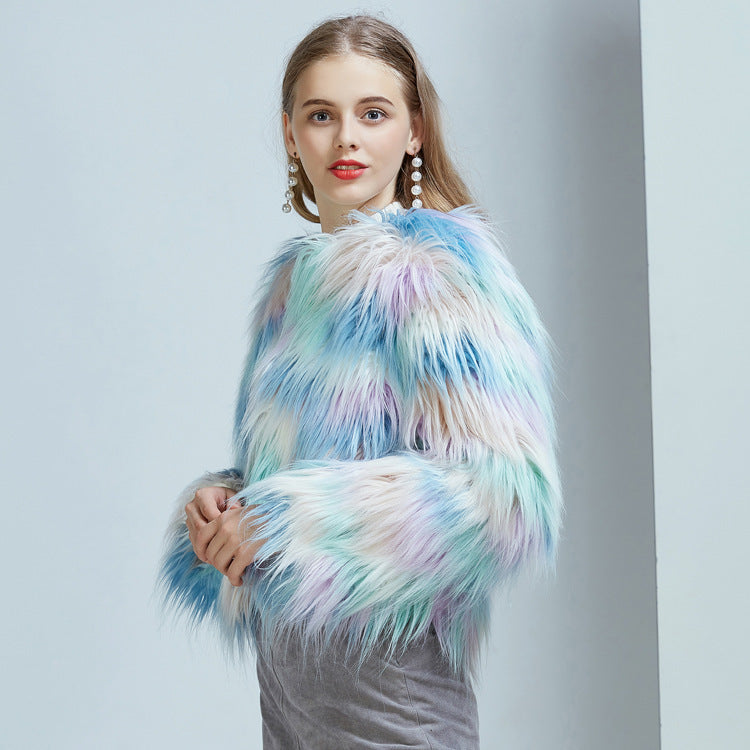 Women Faux Fur Coat
