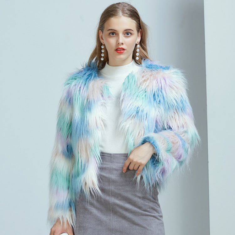 Women Faux Fur Coat