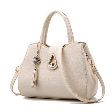Tassel Top-Handle Bag