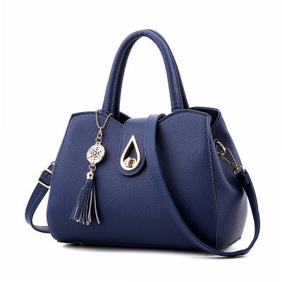Tassel Top-Handle Bag