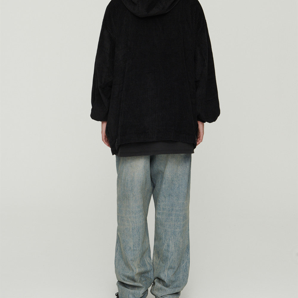 Light Wash Grey Denim Baggy