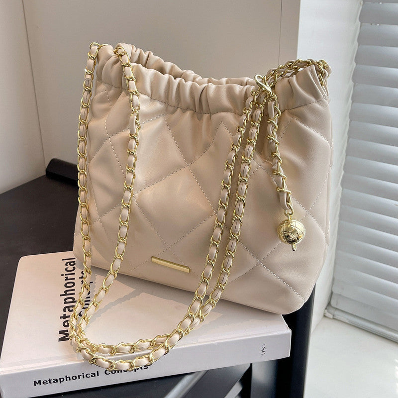 Rhombus Shoulder Bag Chain