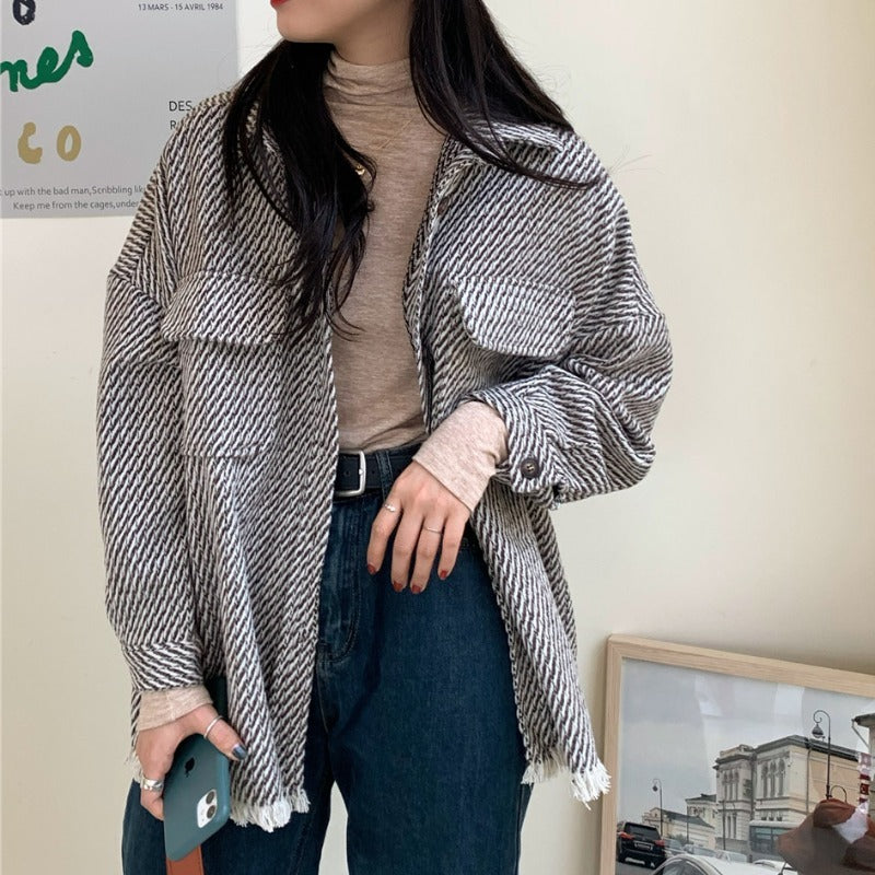 Long shirt jackets