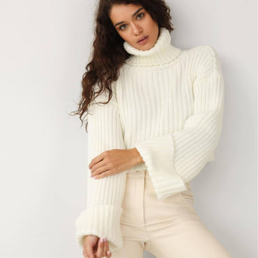 Striped Turtleneck Sweaters