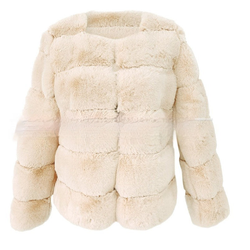 Artificial Fox Fur Coat