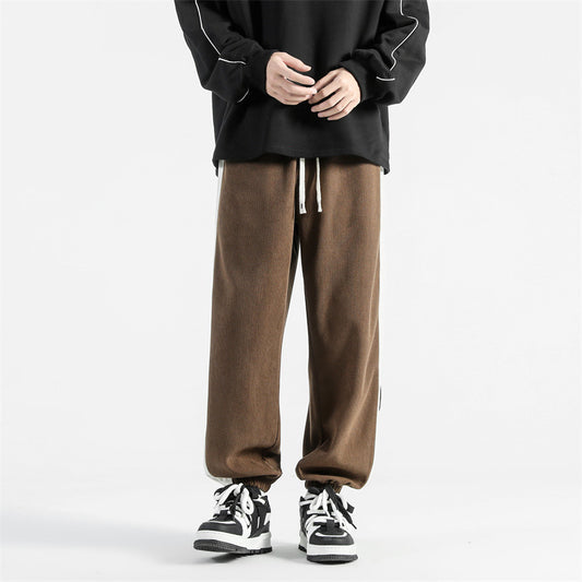 Personality Corduroy Track Sweatpant