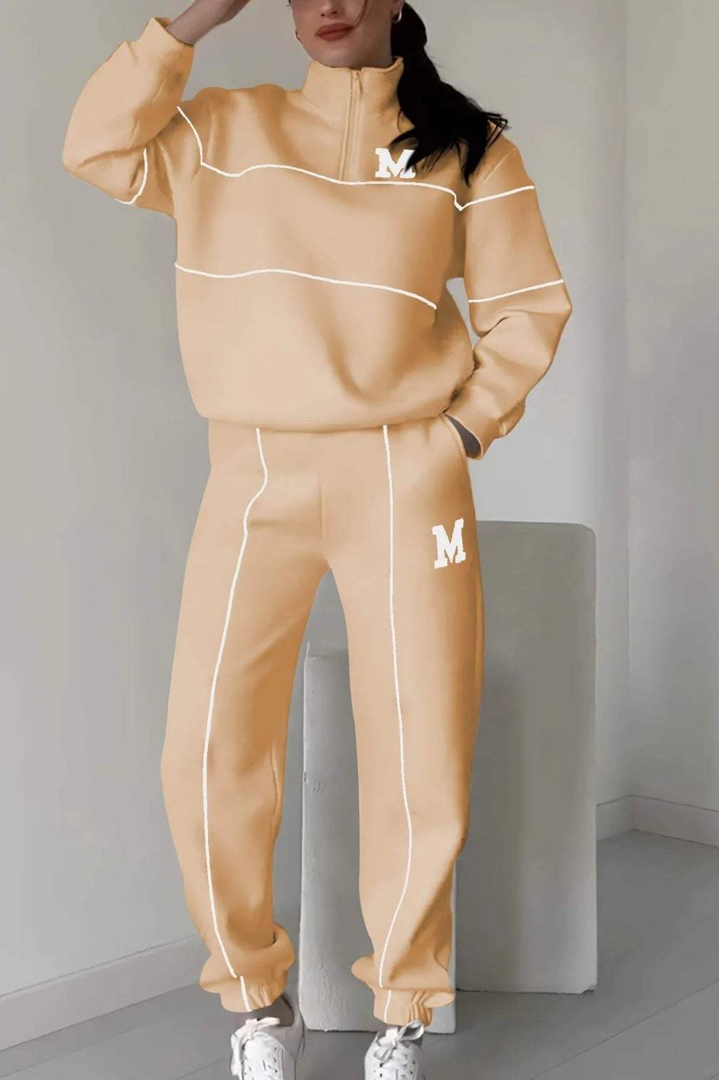 Hoodless Pullover Sweatshirt