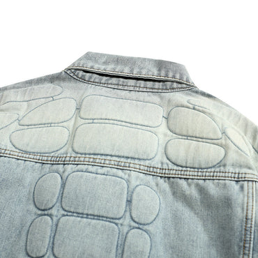 Skull Skeleton Denim Jacket