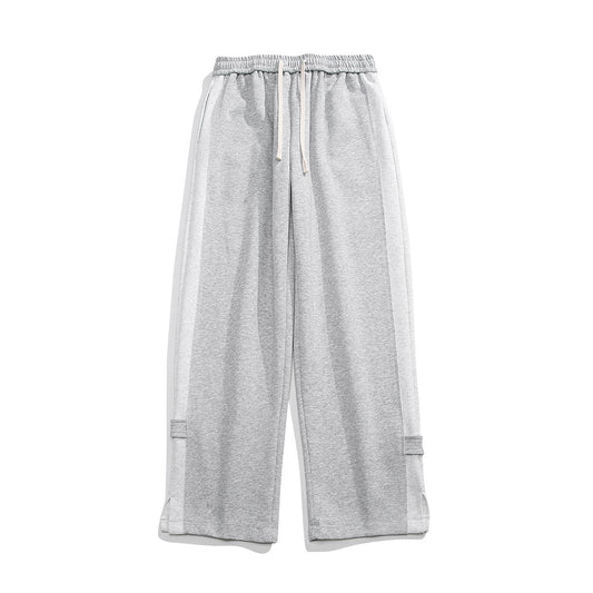 Patchwork Split Track Sweatpant