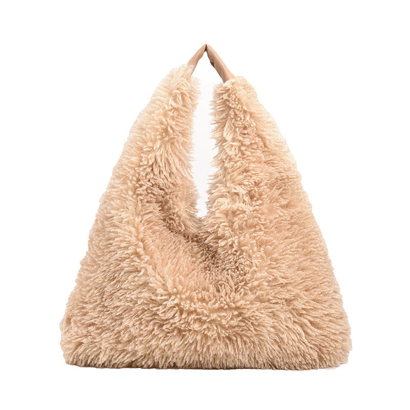 Autumn & Ainter Plush Handbag
