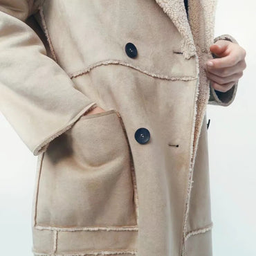 Autumn And Winter Fleece Coat