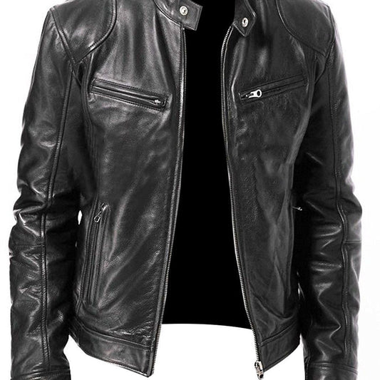 PU Leather Jacket