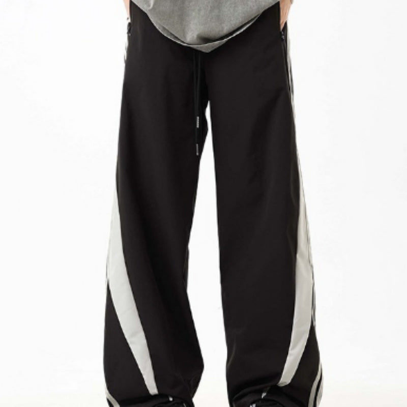 American Retro Striped Sweatpant