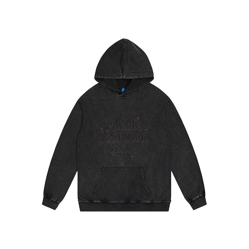 Men's Street Batik  Embroidered Hoodie