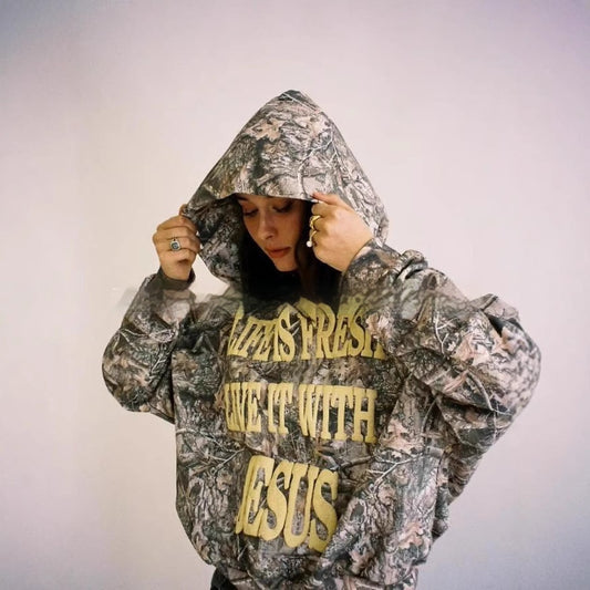 Camouflage Pullover Hoodie