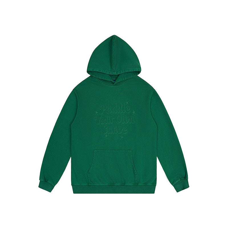Men's Street Batik  Embroidered Hoodie