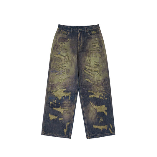 Street Fashion Printed Denim