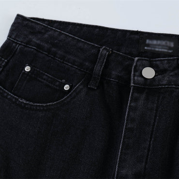 Multi-Pocket Workwear Denim