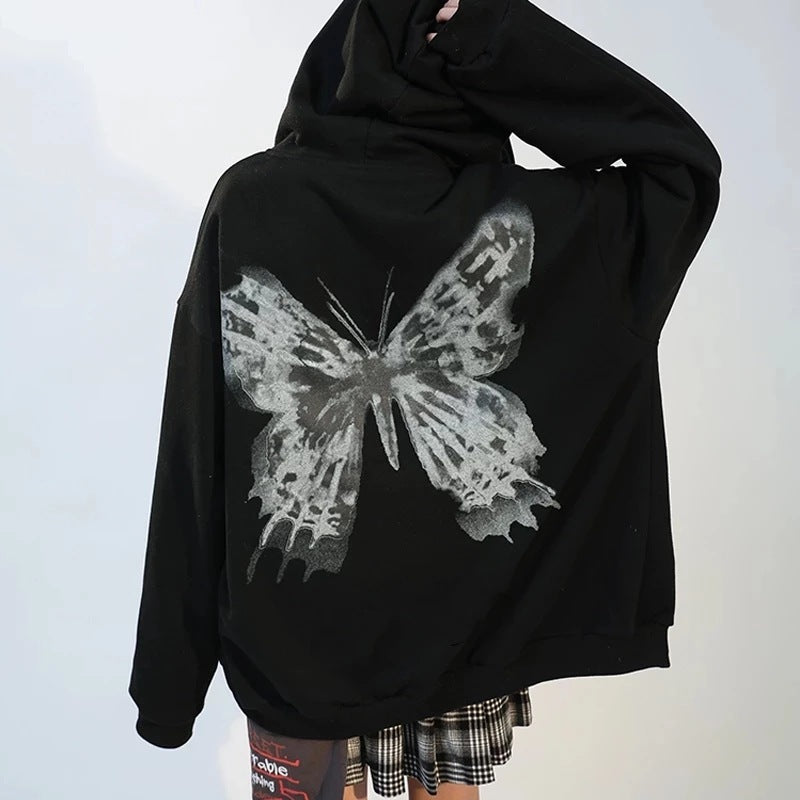 Loose Street Sports Zipper Cardigan