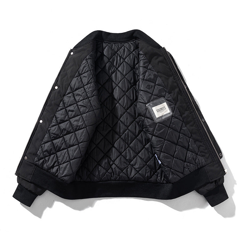 Japanese Style Embroidery Bomber Jacket