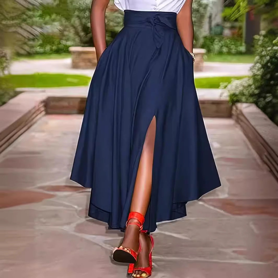 Women's Midi Ruffled Skirt