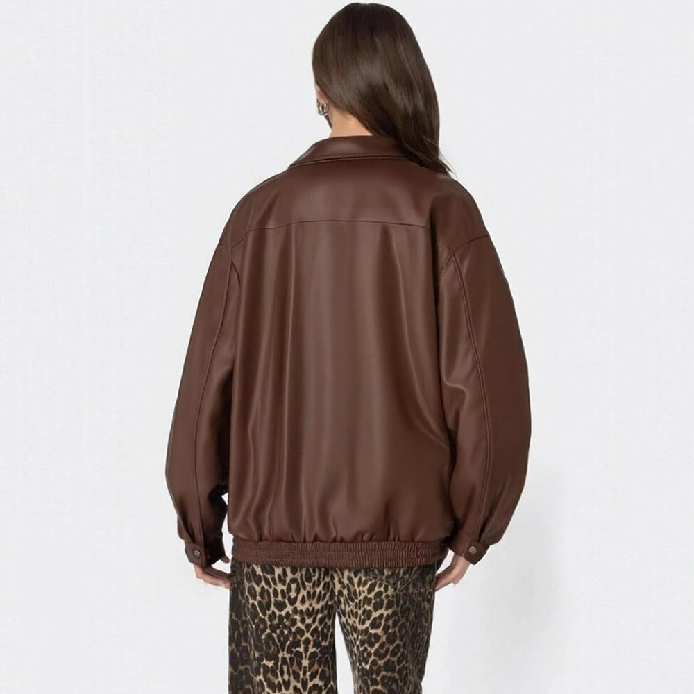 Lapel Motorcycle Jacket