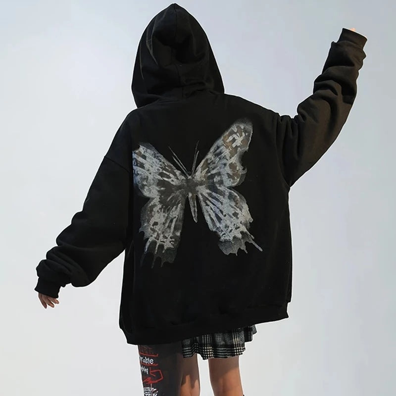 Loose Street Sports Zipper Cardigan
