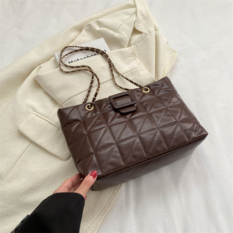 Chic Chanel-style Rhombus Chain Bag