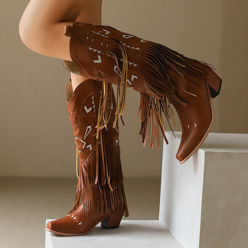 High Heel Tassel