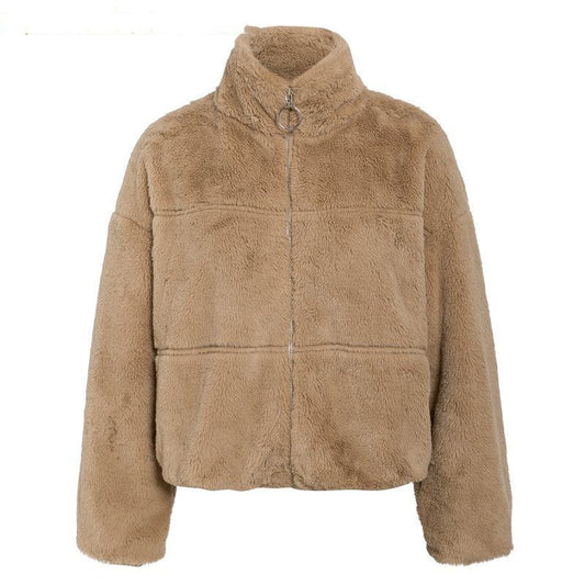 Winter zip-up thermal jackets