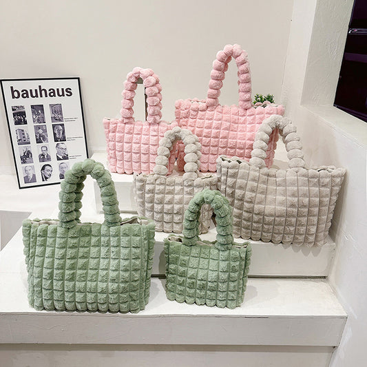 Plaid Winter Handbag