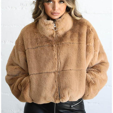 Winter zip-up thermal jackets