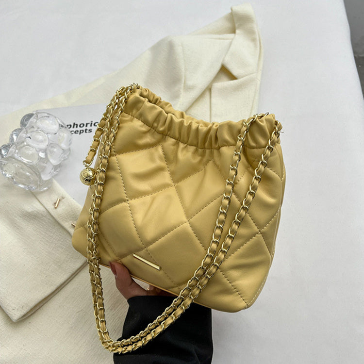 Rhombus Shoulder Bag Chain