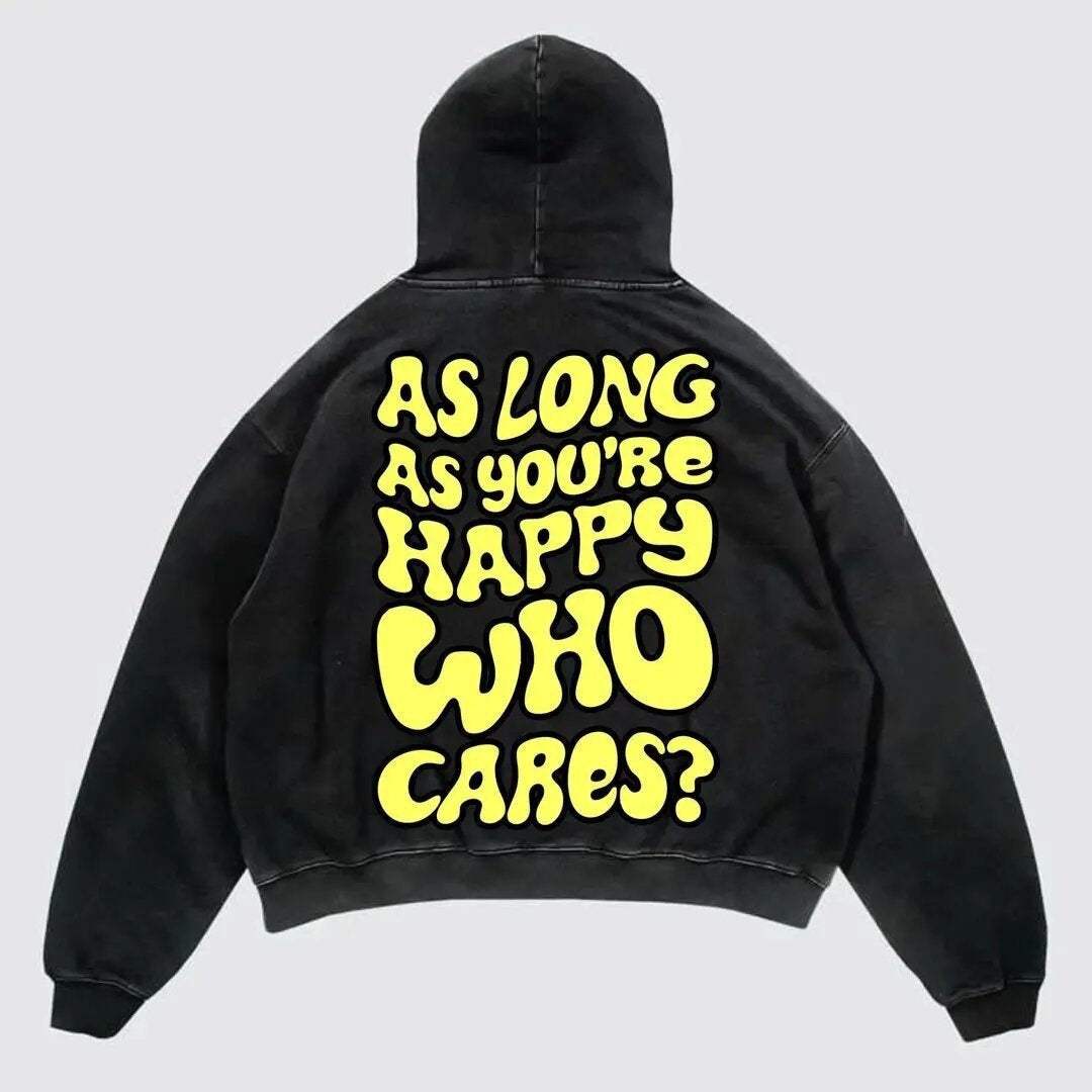 Letter Streetwear Hoodie