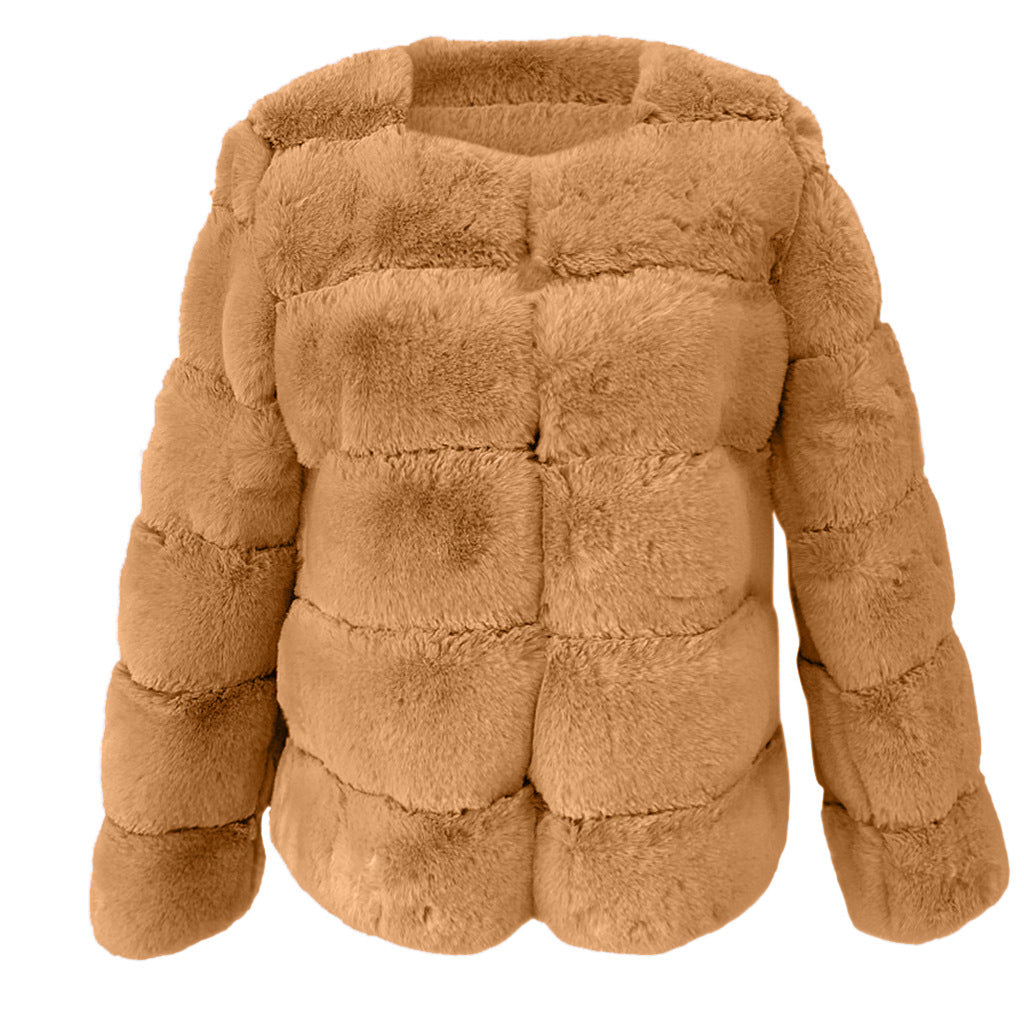 Artificial Fox Fur Coat
