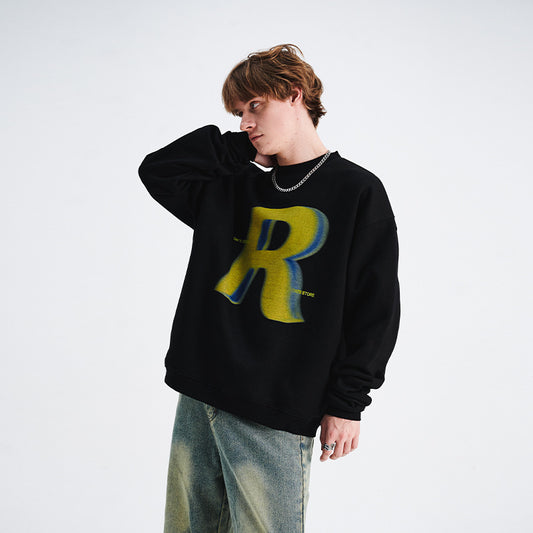 R-Logo Graphic Sweatshirt