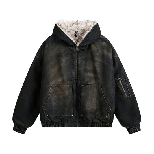 Distressed Dirty Denim