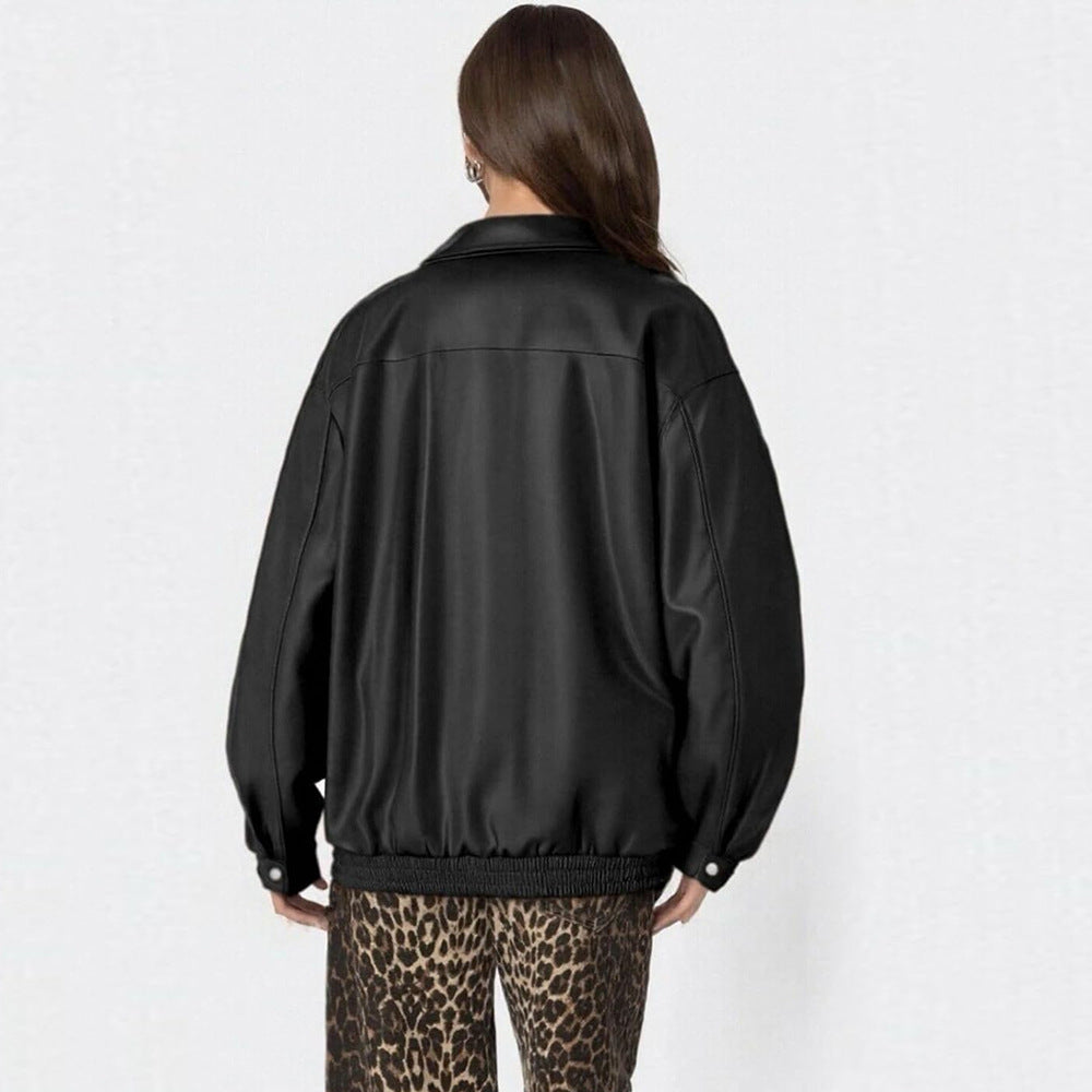 Lapel Motorcycle Jacket